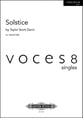 Solstice SSAATTBB choral sheet music cover